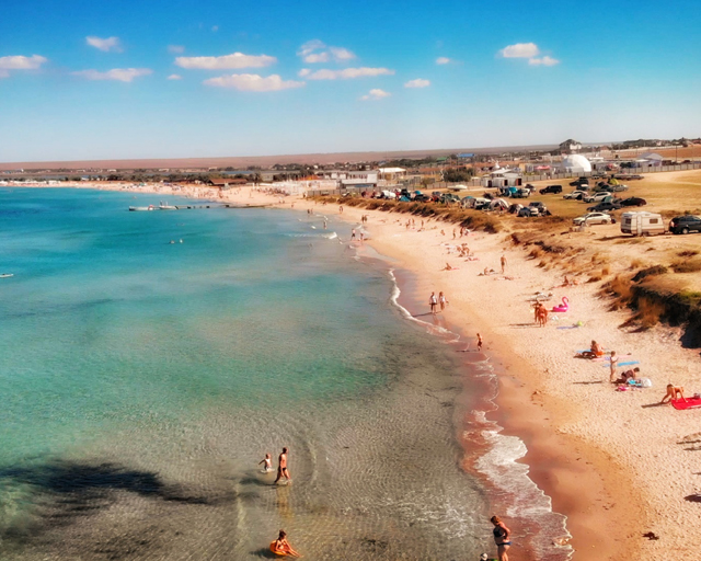 Лучшие пляжи западного Крыма