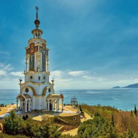 Храм-маяк святителя Николая Чудотворца (пос.Малореченское, Алуштинский р-н)