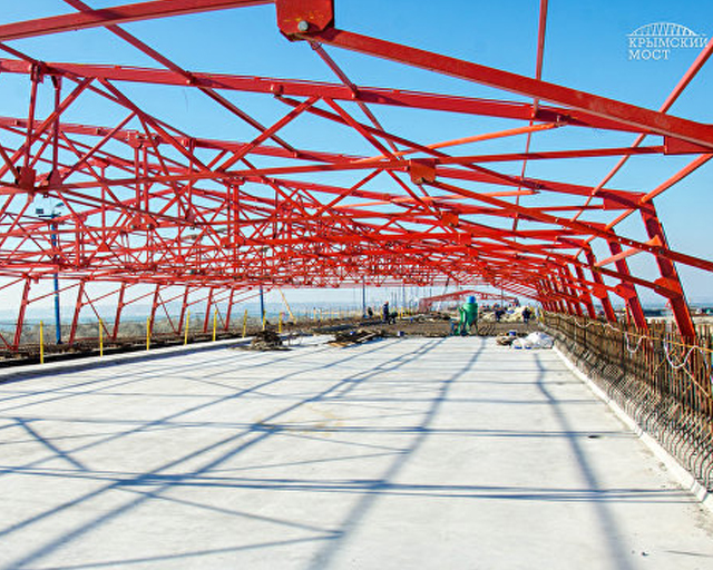 Строительство Керченского моста стало ещё на шаг ближе к завершению